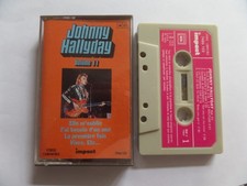 JOHNNY HALLYDAY K7 CASSETTE AUDIO