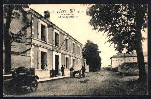 Cpa champagne mouton - cpa, champagne-mouton