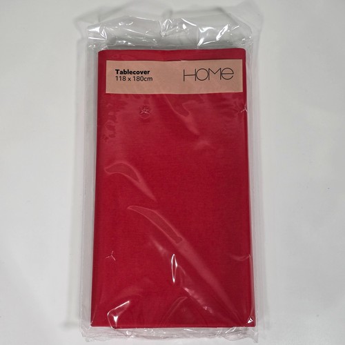 Sainsburys tablecover red - tablecover, 118