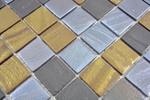 Mosaïque eco recyclage noir - eco,
