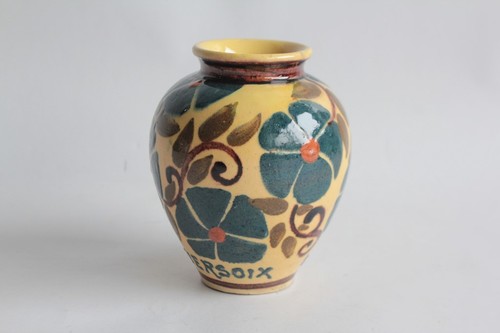 Vase terre vernissée - , rené