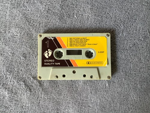 Cassette audio johnny hallyday - cassette,