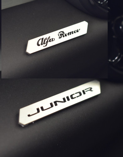 Plaque alfa romeo junior - plaque,