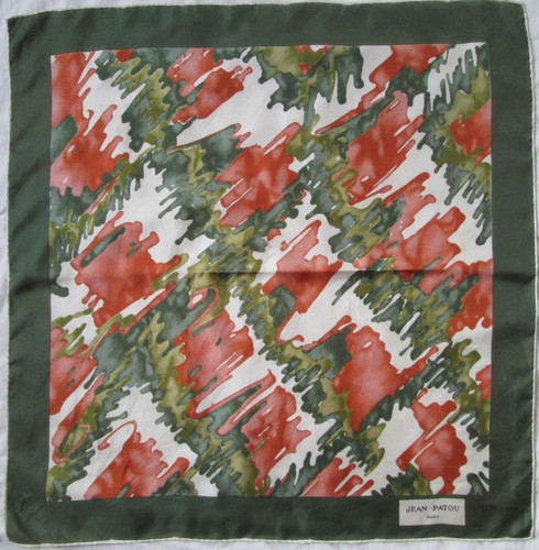Superbe foulard jean patou - foulard,