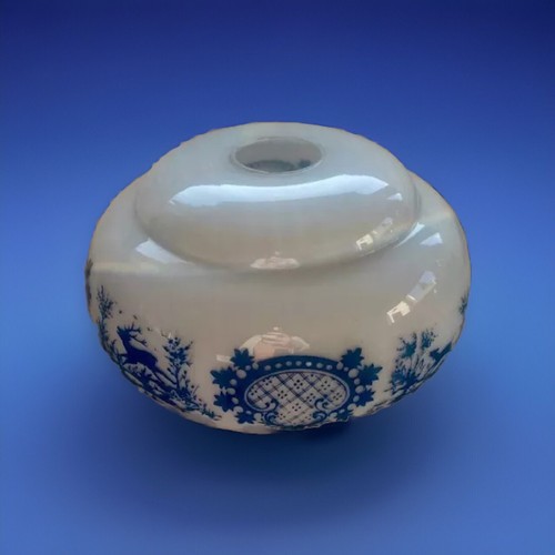 Abat jour opaline 1950 - , décor