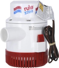 POMPE DE CALE HEAVY DUTY 12V 14000L/h RULE 3700 14A PROMO