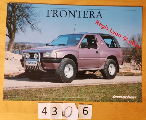 Irmscher opel frontera - irmscher,