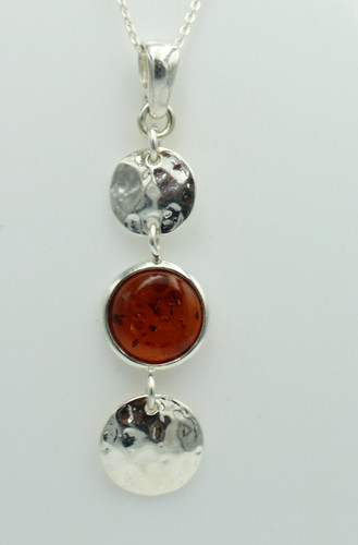 Pendentif ambre designer en - pendentif,