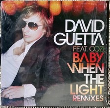 Maxi 45t David Guetta feat. Cozi - Baby When The Light (Remixes) - 12" - 2007