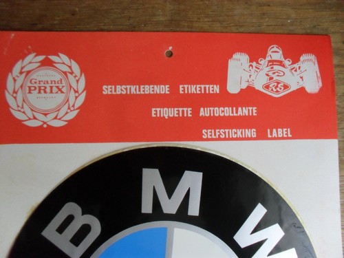 Bmw course 1970 sticker - bmw,