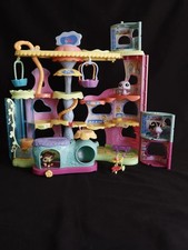 Hôtel LPS, grande maison Littlest Pet Shop, avec 3 figurines et accessoires