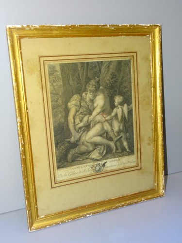 Belle ancienne gravure - -belle,