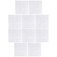 10 Pcs Papier Peint Brique