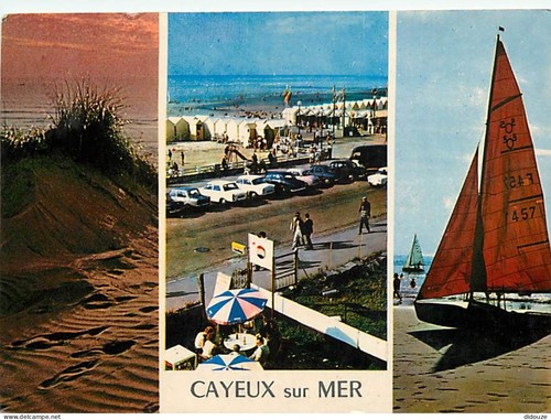 Carte postale cayeux - carte,