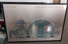 Affiche Gae Aulenti Projet