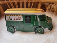 BOÎTE GÂTEAUX MÉTAL CAMION TUBE HY MON ÉPICERIE LICENCE CITROËN COLLECTION 