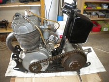 Monet Goyon 350 latérale  PS47 ens moteur boite de vitesses moto ancienne terrot