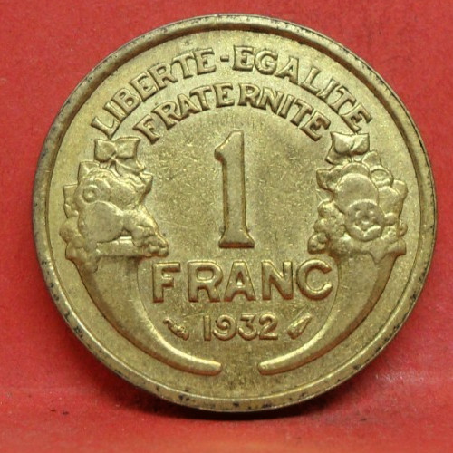 Pièce franc morlon - 1, 1932