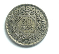#2949# Maroc 20 francs 1366