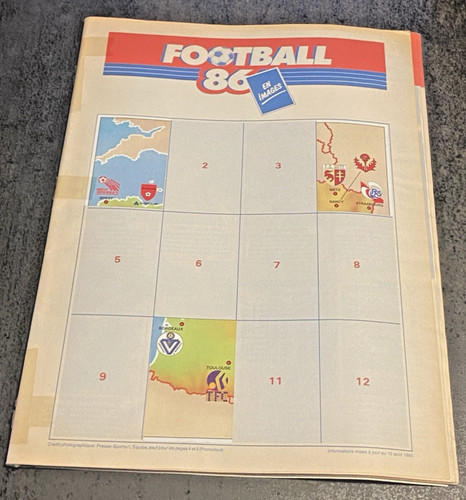 Album panini football 1986 - album,