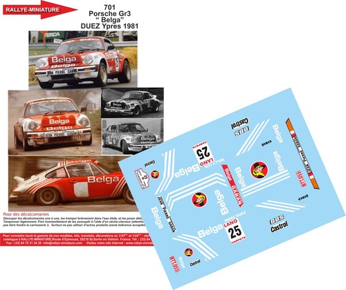 Decals ref 0701 - decals, 1/43