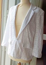 blazer veste blanche mariage