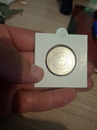 Pièce euro argent - pièce, 5