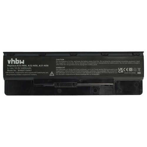 Batterie pour asus n56vz n56vm - batterie,