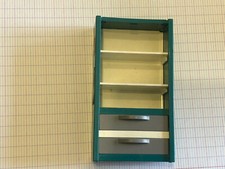 PLAYMOBIL ARMOIRE VERTE ETAGERE POUR BUREAU 3992 3003451 3003273 3003454