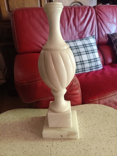 Pied lampe albâtre - albâtre, 44