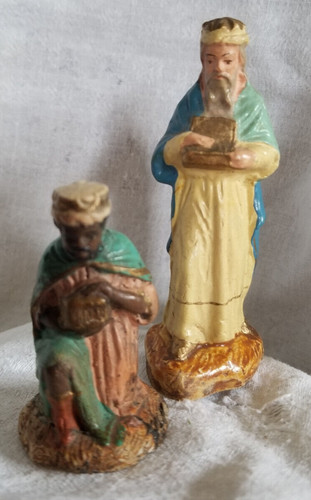 Anciens santons devineau - anciens,