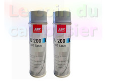 2 Bombes anti gravillon gris, auto, carrosserie, blackson, (BA07)