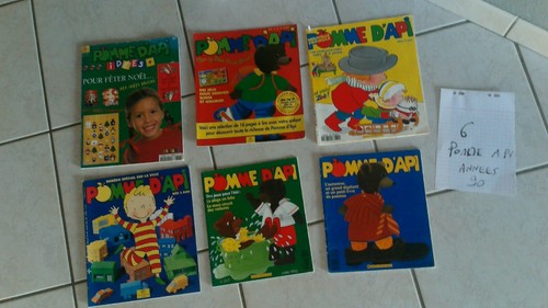 Lot magazines enfants pomme - lot, 6
