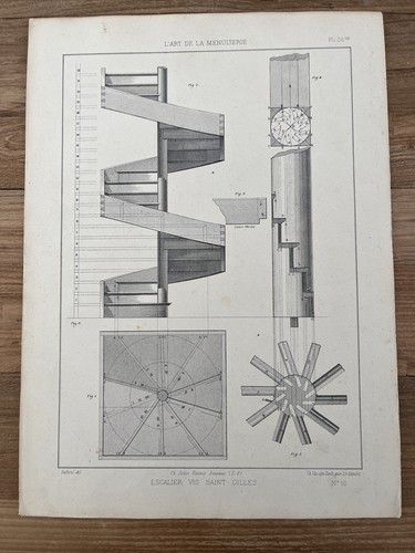 Menuiserie 1889 escaliers - 1889,