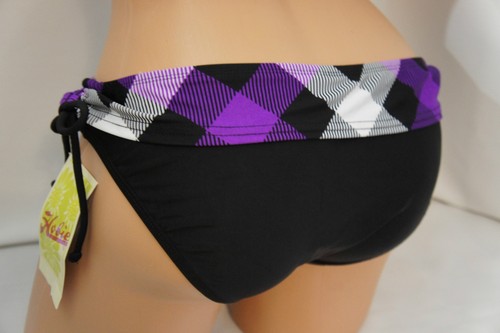 Hobie noir violet - plaid, corde