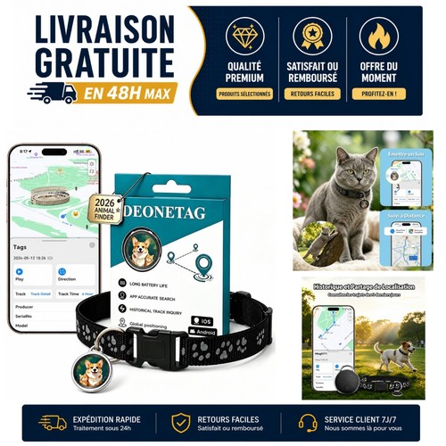 Traceur gps chat chien - gps,