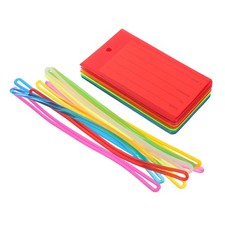  30 Pcs Étiquette Bagage Valise Avion De Voyage Tags Pour Les Bagages