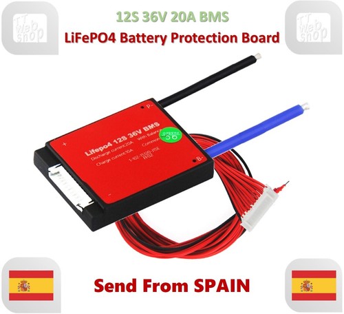 12s 36v 20a lifepo4 lithium - 12s,