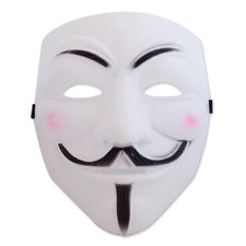Masque anonymous et du film "V pour Vendetta"