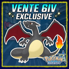 ✨Charizard Dracaufeu Shiny 6iv Alpha✨ Pokemon leyendas / Legends ZA / Legenden