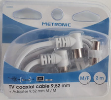 Prolongateur coaxial coudé