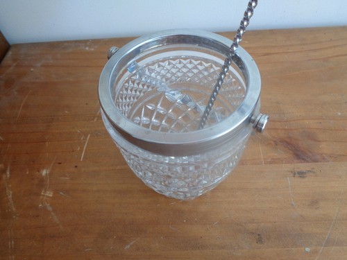 Ancien seau glacons en - seau,