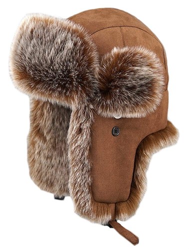 Unisex chapka suède - suède, chapeau
