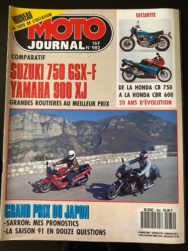 Moto journal 982 - journal, du