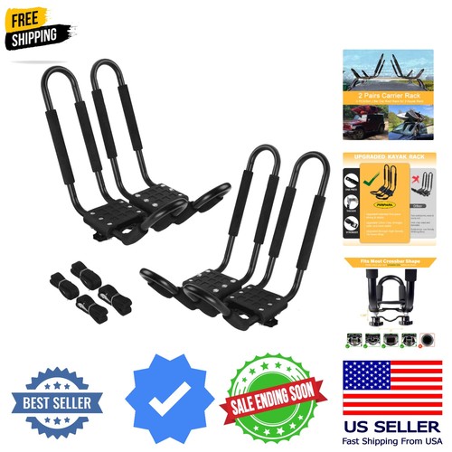 Kayak roof rack pairs bar - 2,