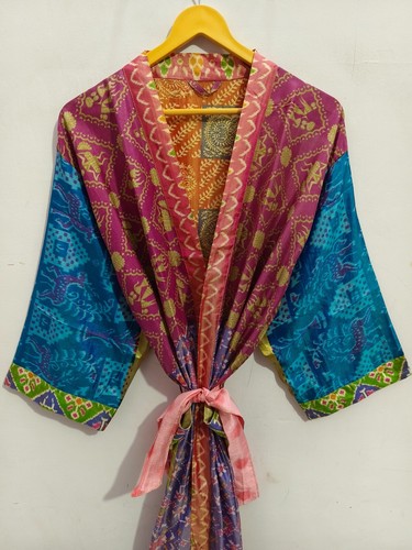 Wrap dress summer - summer, silk