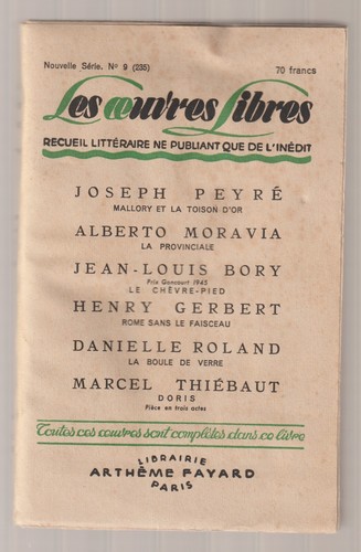 Les oeuvres libres nouvelle - les,