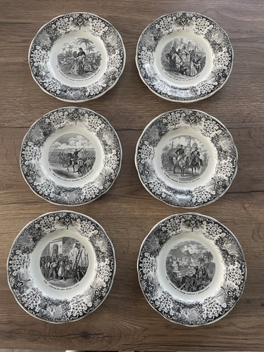 Anciennes assiette sen - 6,