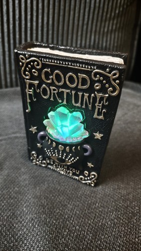 Livre grimoire décoratif - livre,