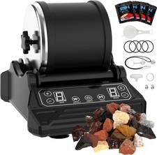 Polisseuse de Roche, Minuterie de 9 Jours,9 Réglages de Vitesse, QH-RT01